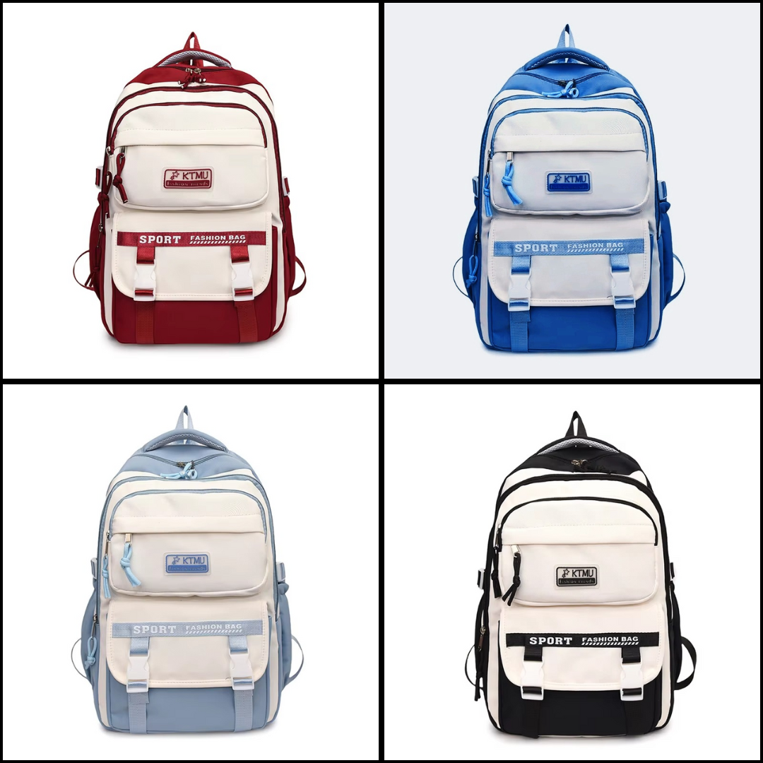 Academy Style School Bag Book Bag Lightweight College Student Backpack